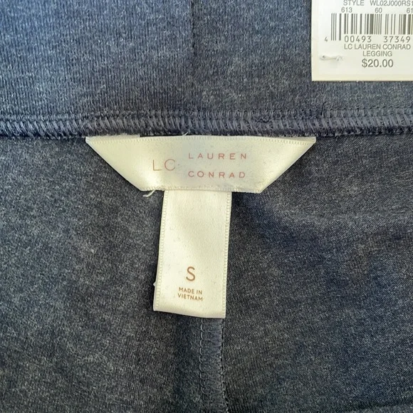 NWT Lauren Conrad Gray Mid Rise Leggings - Picture 2 of 7